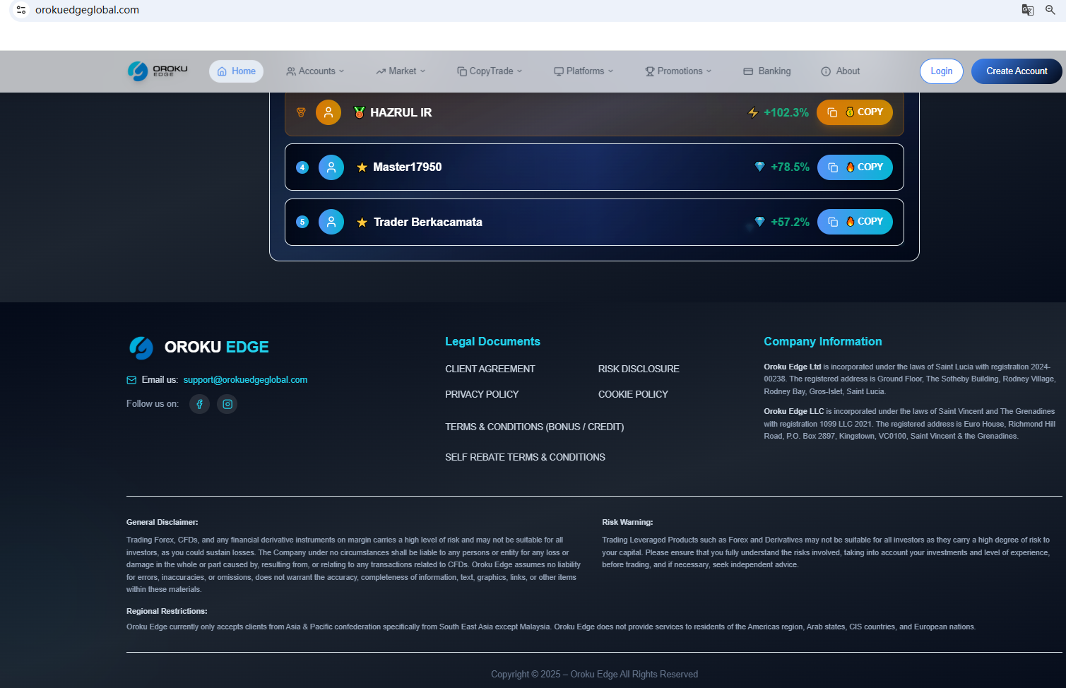 Oroku Edge LLC Platform Feature 2