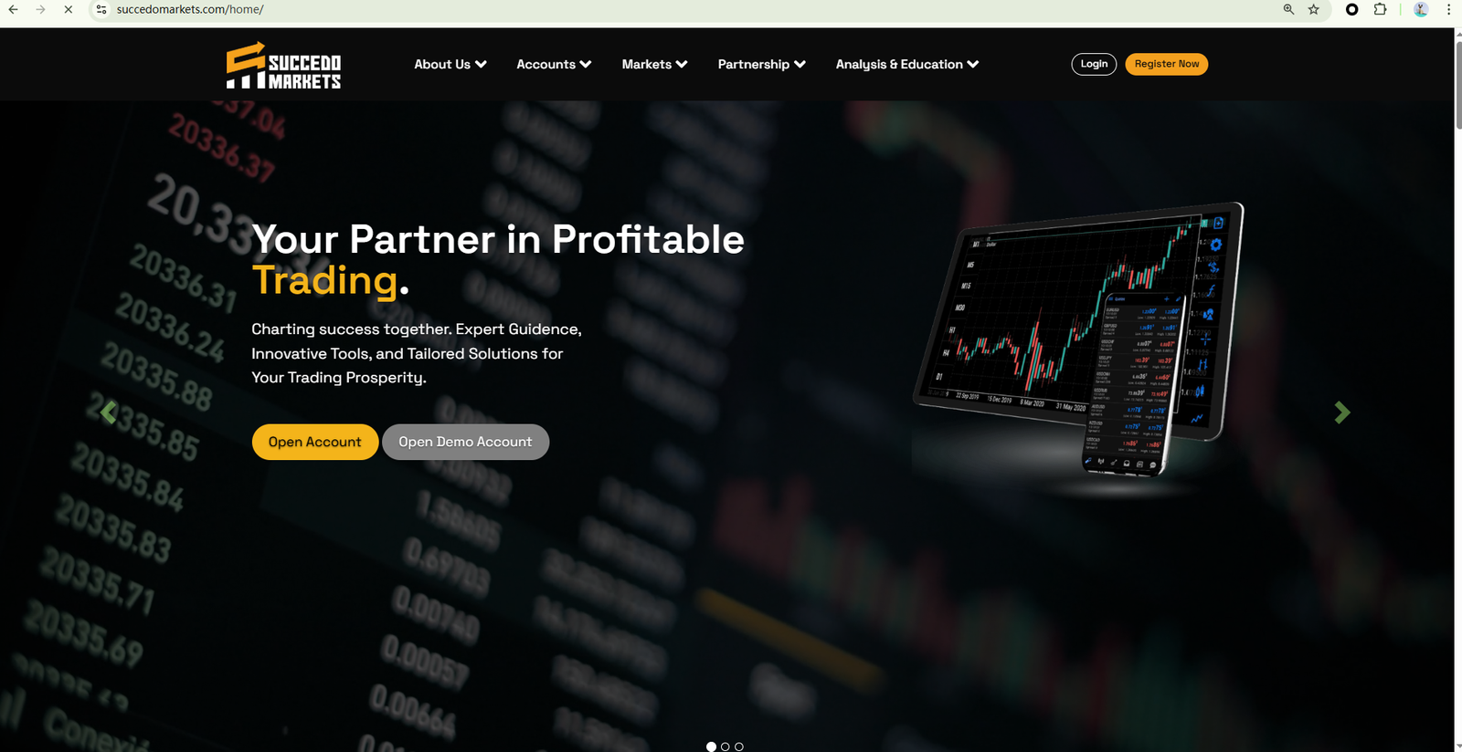 Succedo Markets Platform Feature 2