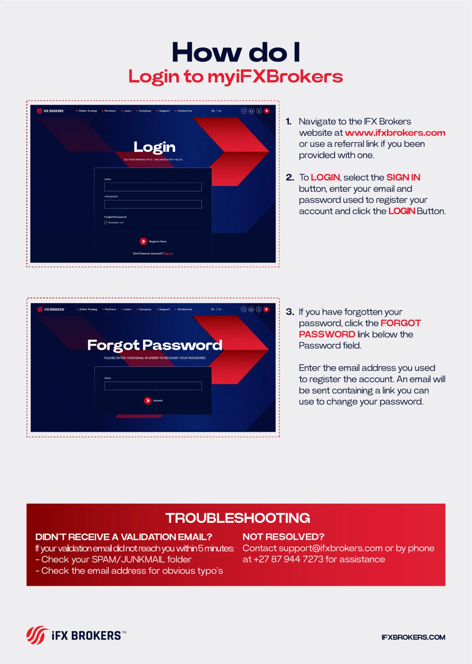 IFX BROKERS HOLDINGS (PTY) LTD Platform Feature 3